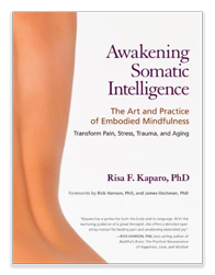 The cover of Dr. Kaparo's book, Awakening Somatic Intelligence